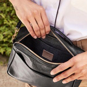 CLARE V Mirabel in Rustic Black